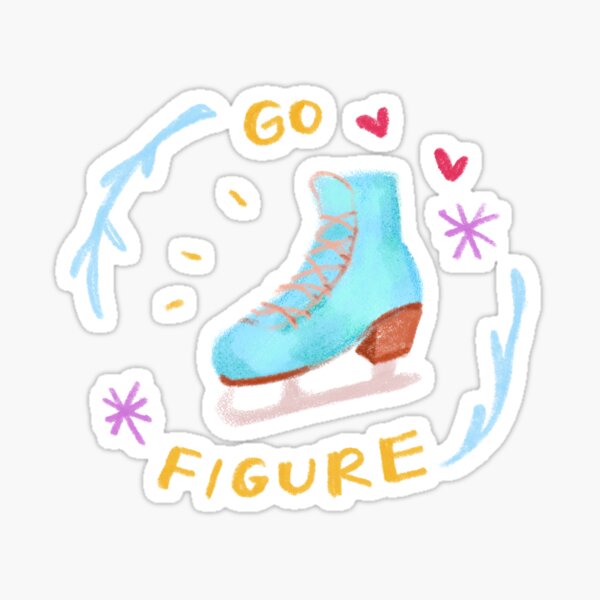 Item preview, Go Figure Skating // Freestyle Ice Skater Lover designed and sold by ShelliesWorld.