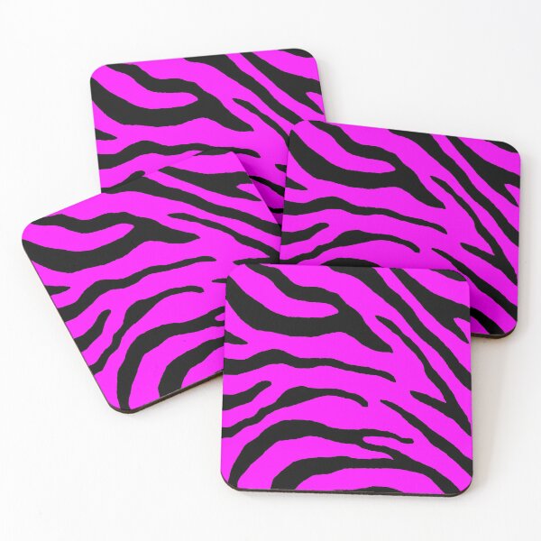 Artikelvorschau, Rosa Zebrahaut entworfen und verkauft von The Punk Rock Store.