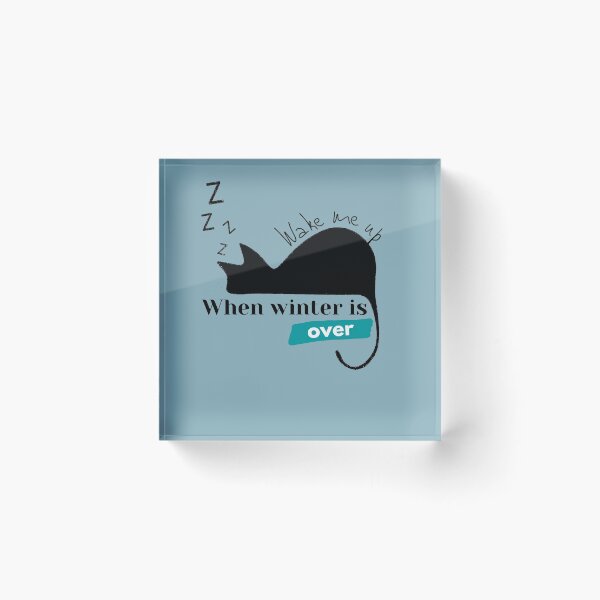 Item preview, Wake me up when winter is over designed and sold by Funtastic-GOODS.