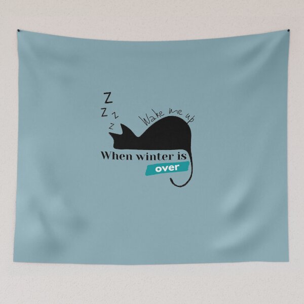 Item preview, Wake me up when winter is over designed and sold by Funtastic-GOODS.