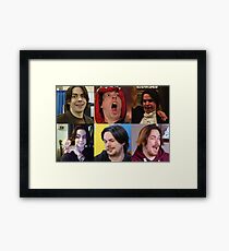 Arin Hanson Collage Framed Print