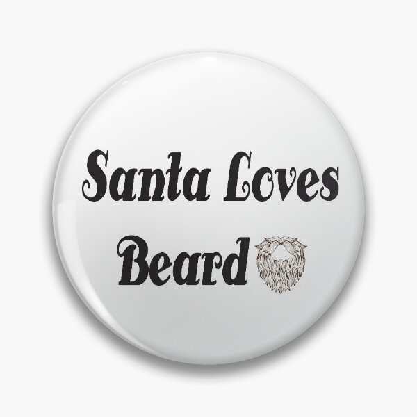 Item preview, Santa Loves Beard designed and sold by badassgentleman.