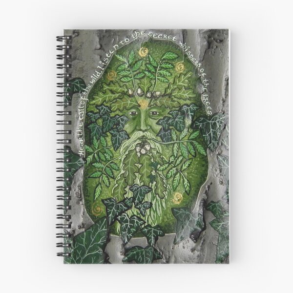 Item preview, The Greenman designed and sold by WildWoodGroves.