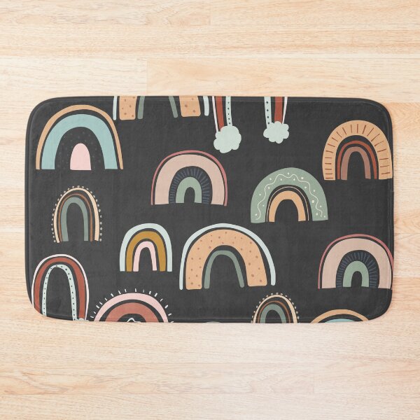 Item preview, Retro abstract rainbow pattern designed and sold by AndArte.