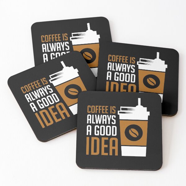 Item preview, Coffee is always a good idea! designed and sold by Edzgi1.