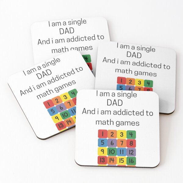 Item preview, I am a single dad and i am addicted to math games designed and sold by HavArt.