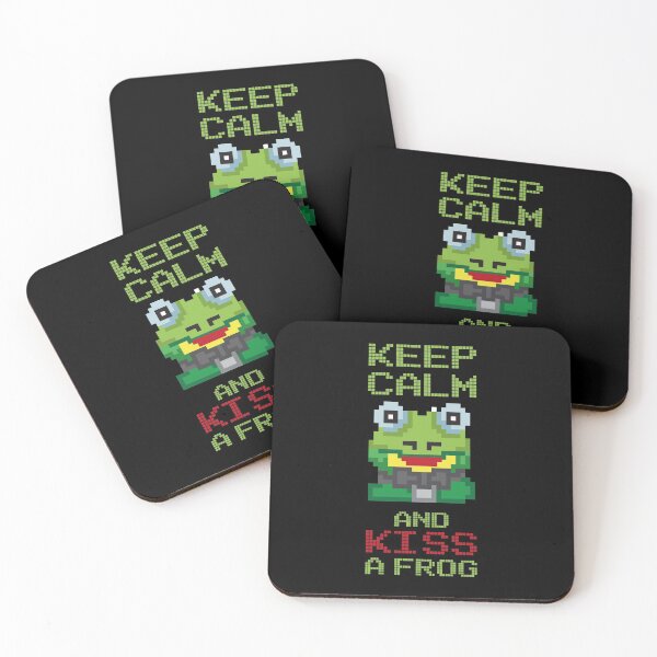 Item preview, Keep Calm and Kiss a Frog Kiss the Frog designed and sold by melomedia.