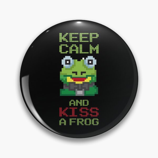 Item preview, Keep Calm and Kiss a Frog Kiss the Frog designed and sold by melomedia.