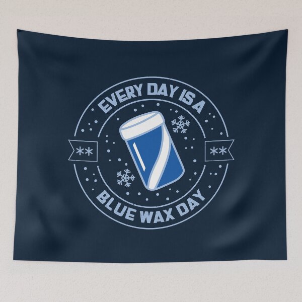 Item preview, Ski - Every Day is a Blue Wax Day designed and sold by Eye on the Blueline.