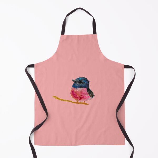 Item preview, Pink And Black Fluffy Little Bird Painting By Concetta Ellis designed and sold by concettaellis.