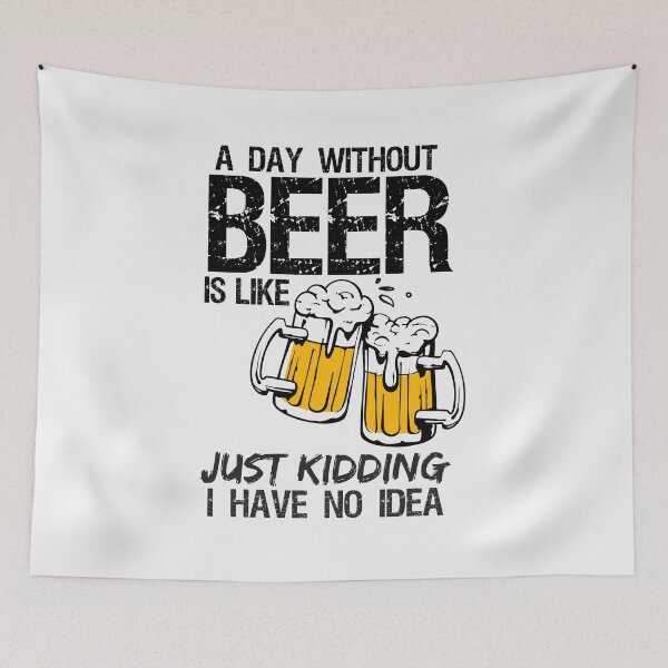 Item preview, A Day Without Beer Beer lover fun gift designed and sold by ElBeDesigns.