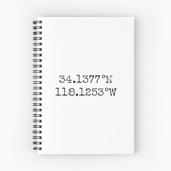 Item preview, California Institute of Technology coordinates 2 designed and sold by Sarah Livingston.