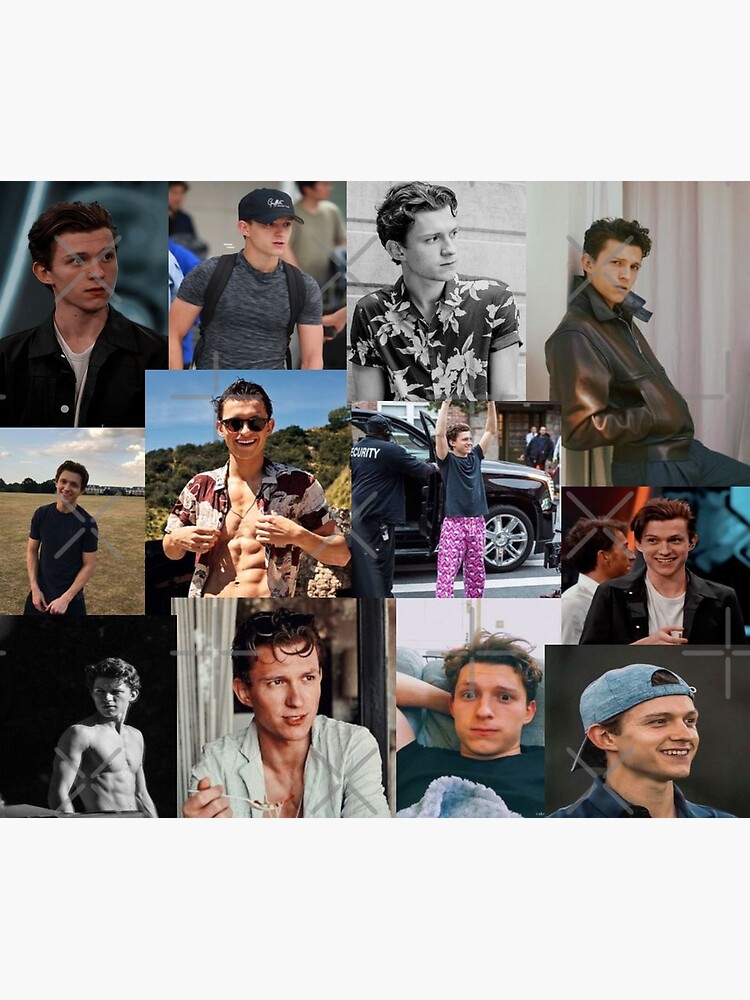 Tom Holland collage Tapestry