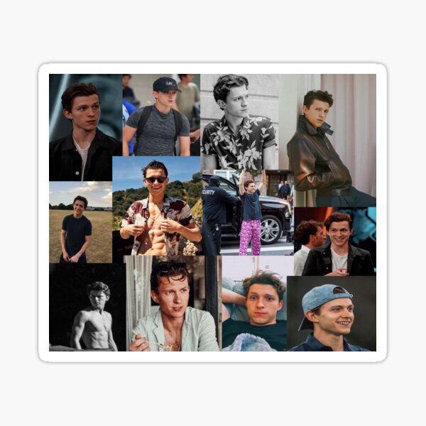Item preview, Tom Holland collage designed and sold by Mysticks04.
