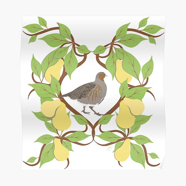 12 Days of Christmas: A Partridge in a Pear Tree Poster