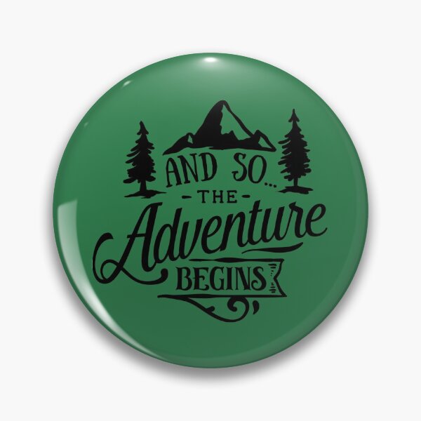 Item preview, And So The Adventure Begins Wild Outdoor Camping Hiking designed and sold by ThreadsNouveau.