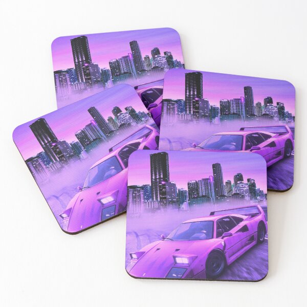 Item preview, F40 Sunset Outrun designed and sold by exhozt.
