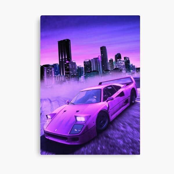 Item preview, F40 Sunset Outrun designed and sold by exhozt.