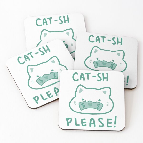 Item preview, Cat-sh Please! Cash Cat designed and sold by Red  Berri.