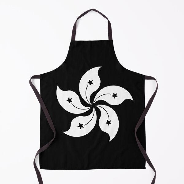 Item preview, Black and White Hong Kong Flag designed and sold by Dator.