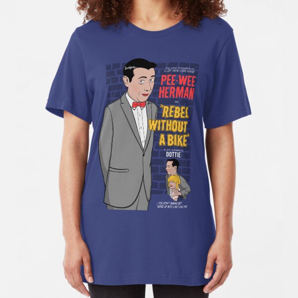 Rebel Without A Bike Slim Fit T-Shirt