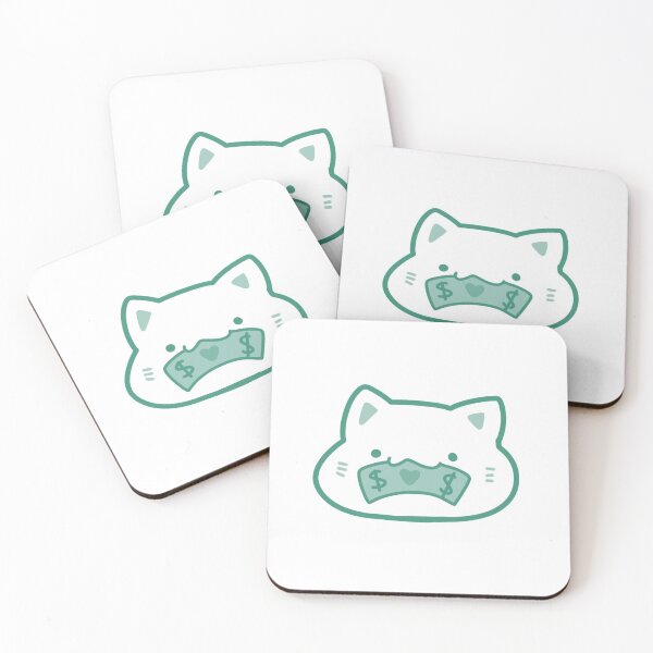 Item preview, Cat-sh Please! Cash Cat (no text) designed and sold by Red  Berri.