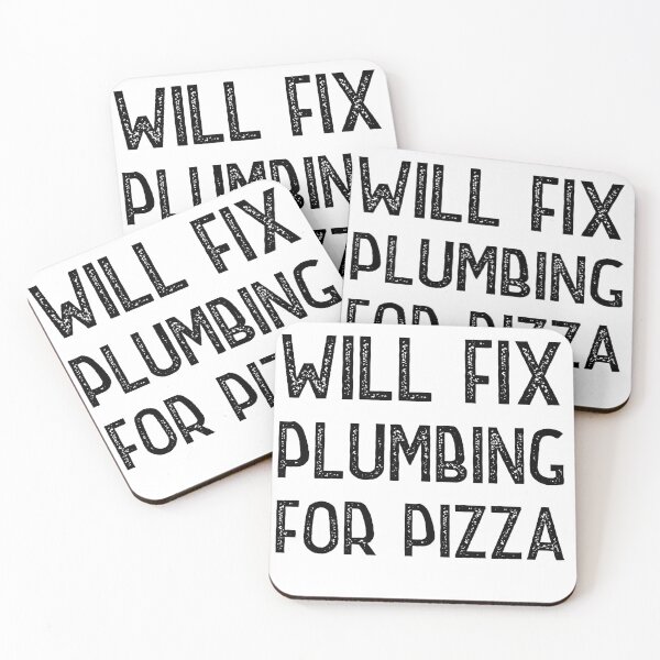 Item preview, Will Fix Plumbing for pizza designed and sold by Worranarin.