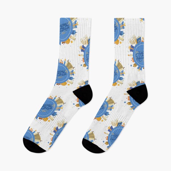 Item preview, Happy Hanukkah-White Background  designed and sold by Trendi61.