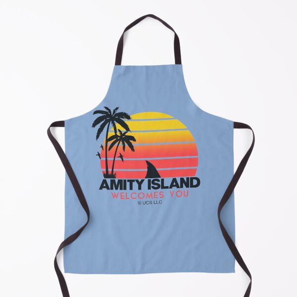 Item preview, Jaws movie Amity Island welcomes you. Birthday party gifts. Officially licensed merch. designed and sold by chrlalexandru.