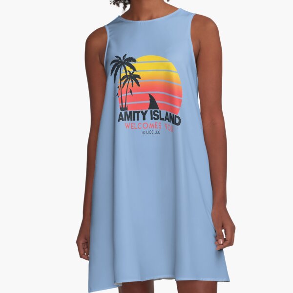 Item preview, Jaws movie Amity Island welcomes you. Birthday party gifts. Officially licensed merch. designed and sold by chrlalexandru.