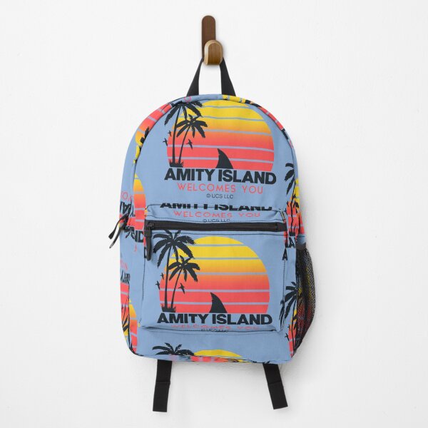 Item preview, Jaws movie Amity Island welcomes you. Birthday party gifts. Officially licensed merch. designed and sold by chrlalexandru.