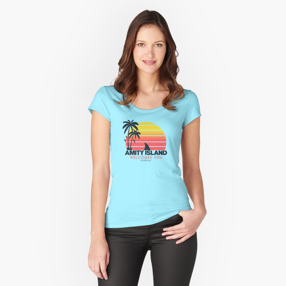 Item preview, Fitted Scoop T-Shirt designed and sold by chrlalexandru.