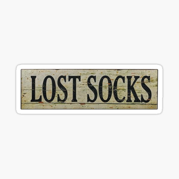 Item preview, lost socks designed and sold by Val Goretsky.
