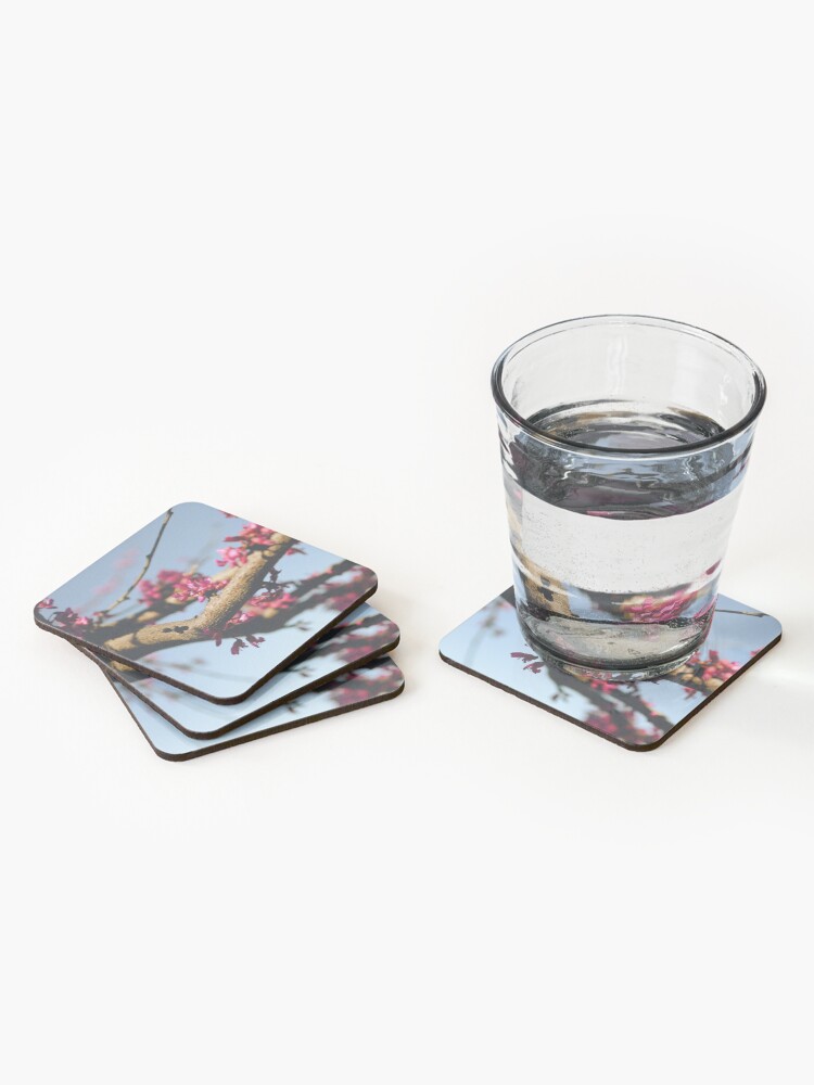 Alternate view of Eastern Redbud Coasters (Set of 4)