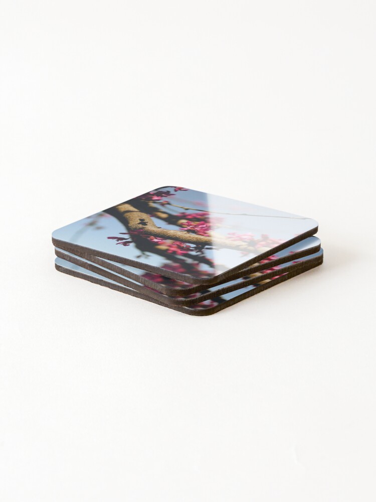 Alternate view of Eastern Redbud Coasters (Set of 4)