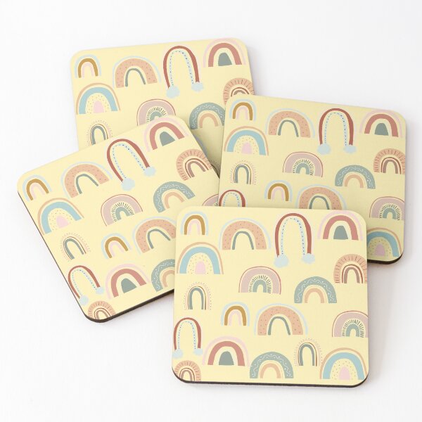 Item preview, Retro abstract rainbow pattern designed and sold by AndArte.