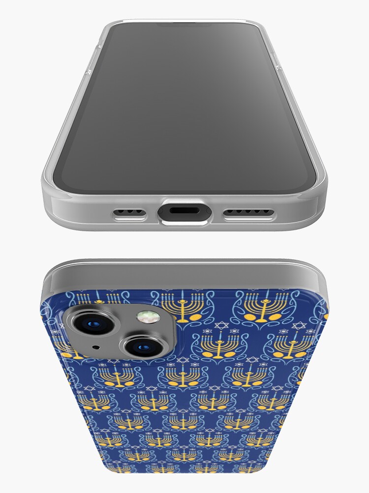 Alternate view of Happy Hanukkah iPhone Case