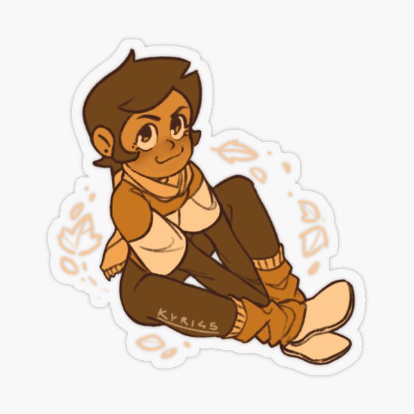 Luz (Huevember) V2 Transparent Sticker