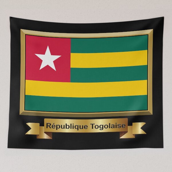 Item preview, Togo Flag Gifts, Masks, Stickers & Products (N) designed and sold by mpodger.