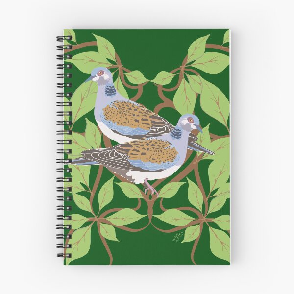 Item preview, 12 Days of Christmas: Two Turtle Doves designed and sold by GingkoDragon.