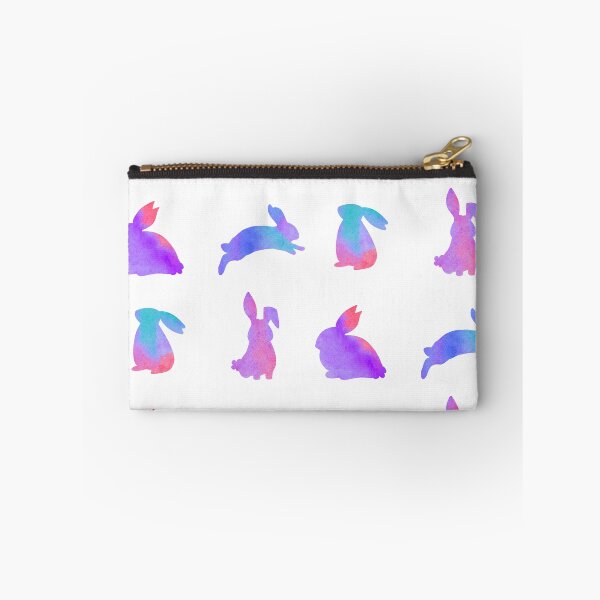 Item preview, Purple Watercolor Bunnies designed and sold by Hedda Young.