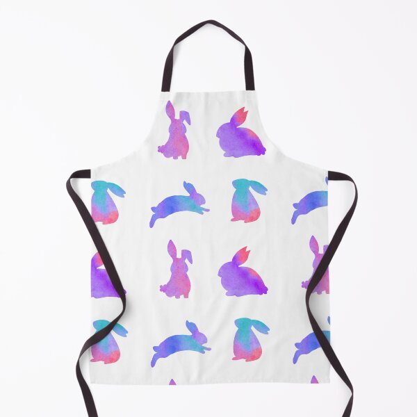Item preview, Purple Watercolor Bunnies designed and sold by Hedda Young.