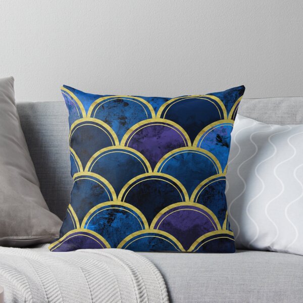 Item preview, Glamorous Art Deco Style with Vintage Effect in Blue designed and sold by NatalieC18.