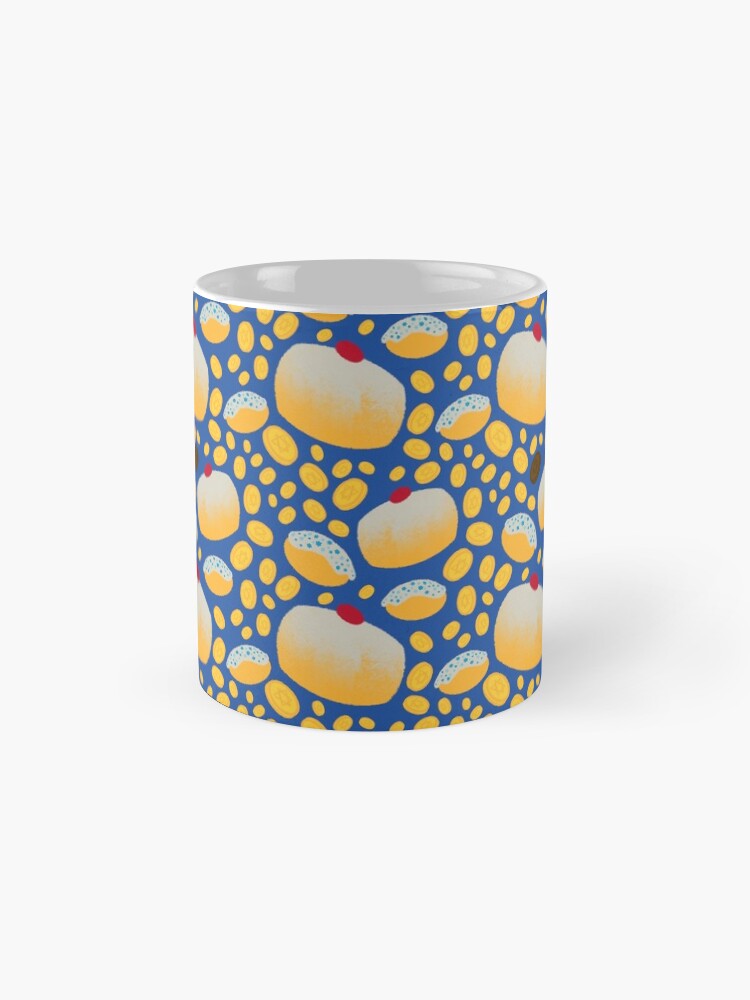 Alternate view of Happy Hanukkah-Pastries Mug