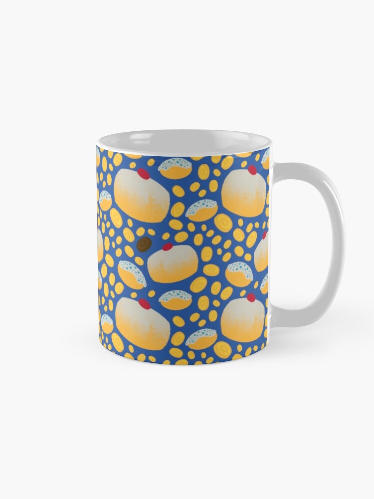 Alternate view of Happy Hanukkah-Pastries Mug