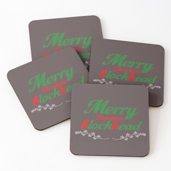 Item preview, Merry Christmas blockhead designed and sold by keisthard.