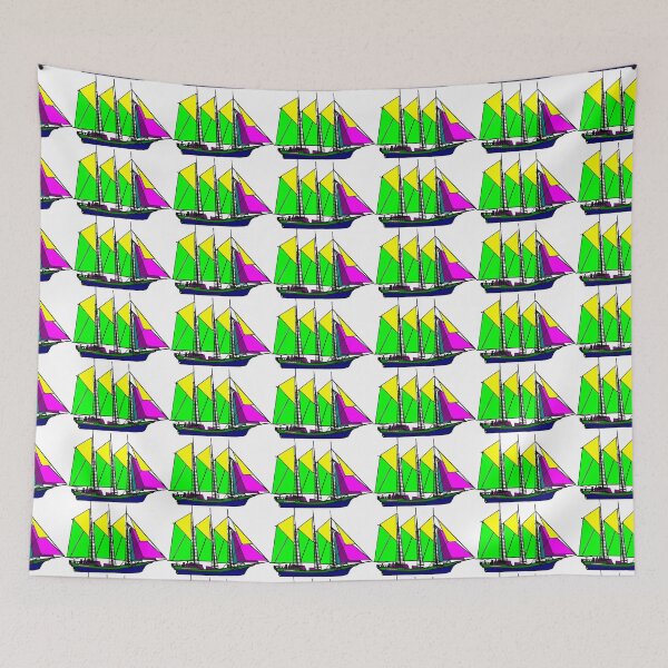 Item preview, Green and Yellow Sails designed and sold by MUZA9.