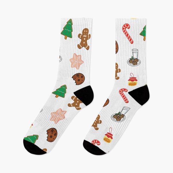 Item preview, eating Christmas cookies for two designed and sold by Zaibo.