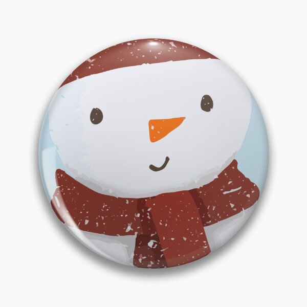 Artikelvorschau, Schneemann winkt entworfen und verkauft von designwithmina-.