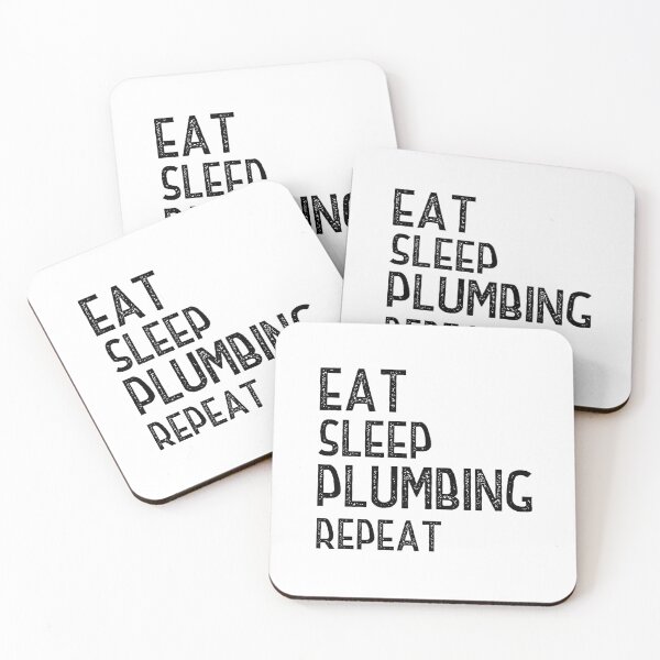 Item preview, Eat Sleep Plumbing Repeat  designed and sold by Worranarin.